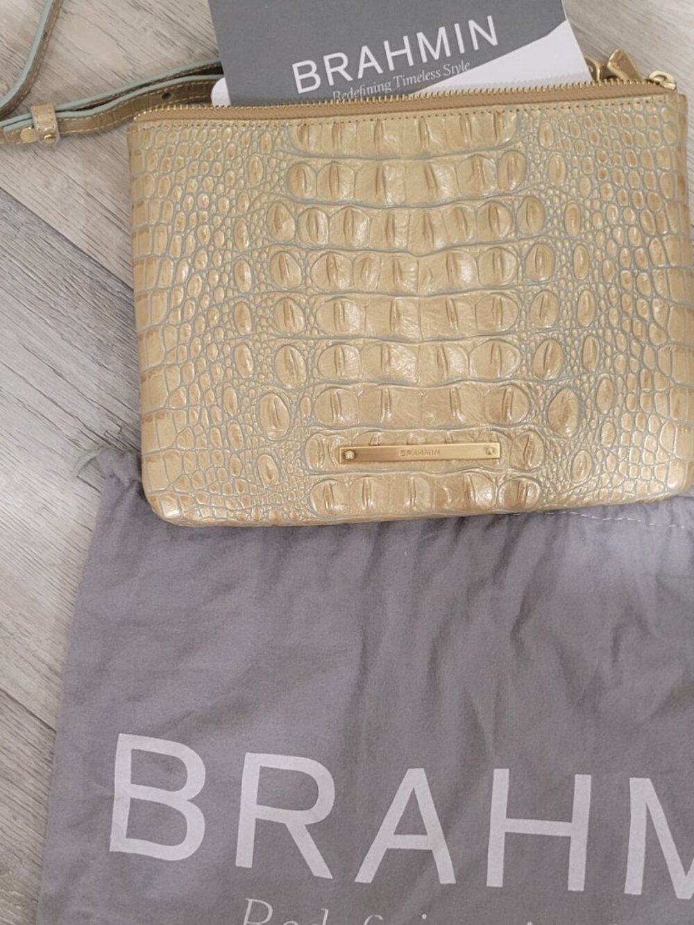 Brahmin Perri Crossbody Mojave Melbourne Genuine Leather - Picture 3 of 8